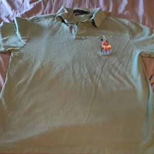Polo by Ralph Lauren Sage Green Custom Slim Fit Shirt